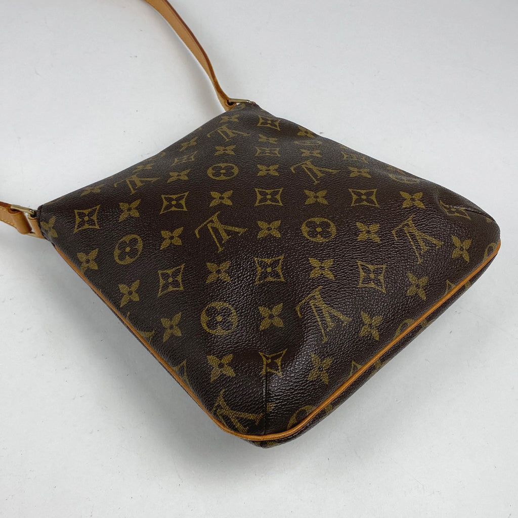 ルイ・ヴィトン ミュゼット サルサ ロング 斜め掛け ショルダーバッグ モノグラム ブラウン M51387 レディース 【中古】brbag