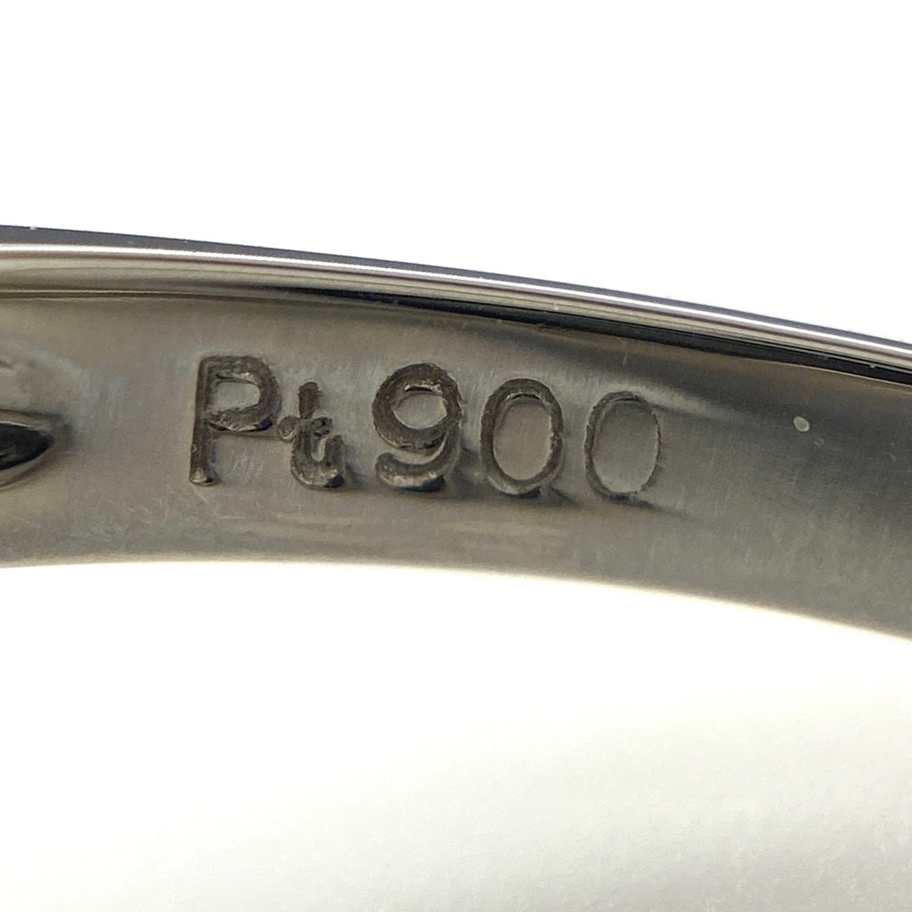メレダイヤ デザインリング プラチナ 指輪 リング 11号 Pt900 ダイヤモンド レディース 【中古】nbjwl