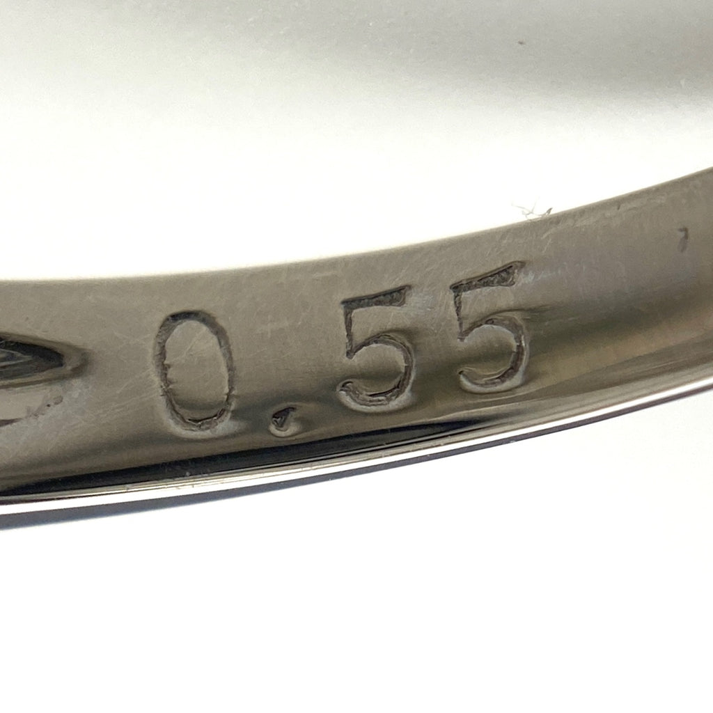 メレダイヤ デザインリング プラチナ 指輪 リング 11号 Pt900 ダイヤモンド レディース 【中古】nbjwl