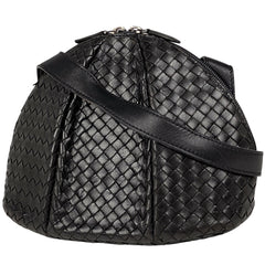 ボッテガヴェネタ イントレチャート ショルダーバッグ ワンショルダー ナッパ ショルダーバッグ レザー ブラウン レディース 【中古】brbag