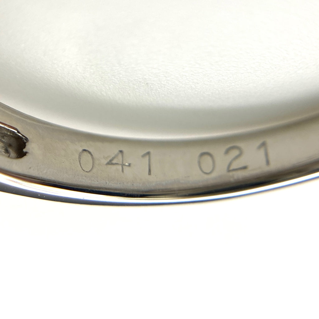 エメラルド デザインリング プラチナ 指輪 メレダイヤ リング 16号 Pt900 エメラルド ダイヤモンド レディース 【中古】nbjwl