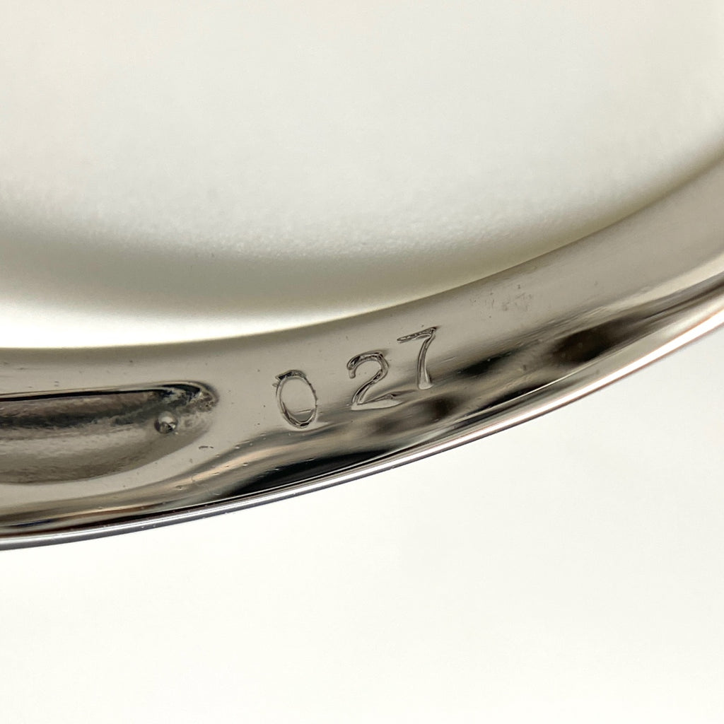 パール デザインリング プラチナ 指輪 メレダイヤ 真珠 リング 12号 Pt900 パール ダイヤモンド レディース 【中古】nbjwl