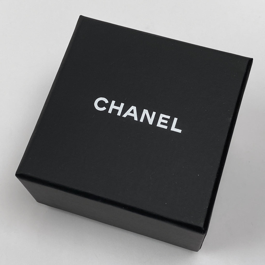 シャネル ココマーク ラインストーン リング ムーン 月 CC リング 11.5号 シルバーメッキ ラインストーン シルバー レディース 【中古】bracc