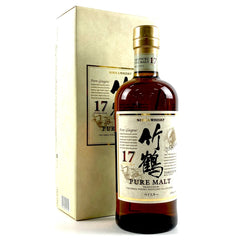 【東京都内限定お届け】ニッカ NIKKA 竹鶴 17年 ピュアモルト 700ml 国産ウイスキー 【古酒】