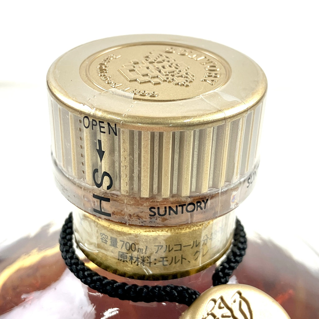 【東京都内限定お届け】サントリー SUNTORY 響 金キャップ 裏ゴールドラベル 700ml 国産ウイスキー 【古酒】