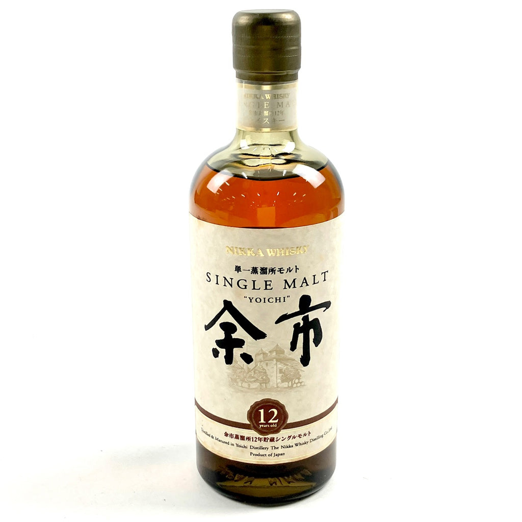 【東京都内限定お届け】ニッカ NIKKA 余市 12年 単一蒸溜所モルト 700ml 国産ウイスキー 【古酒】