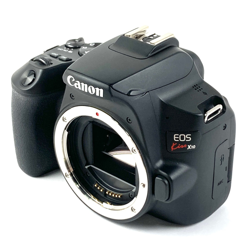 【在庫一掃】 キヤノン Canon EOS Kiss X10 EF-S 18-55 IS STM レンズキット ブラック デジタル 一眼レフカメラ 【中古】 cambb