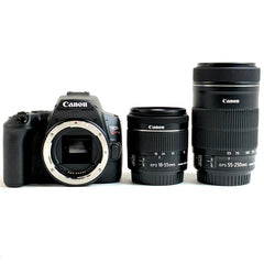 キヤノン Canon EOS Kiss X10 ダブルズームキット ブラック デジタル 一眼レフカメラ 【中古】cambb