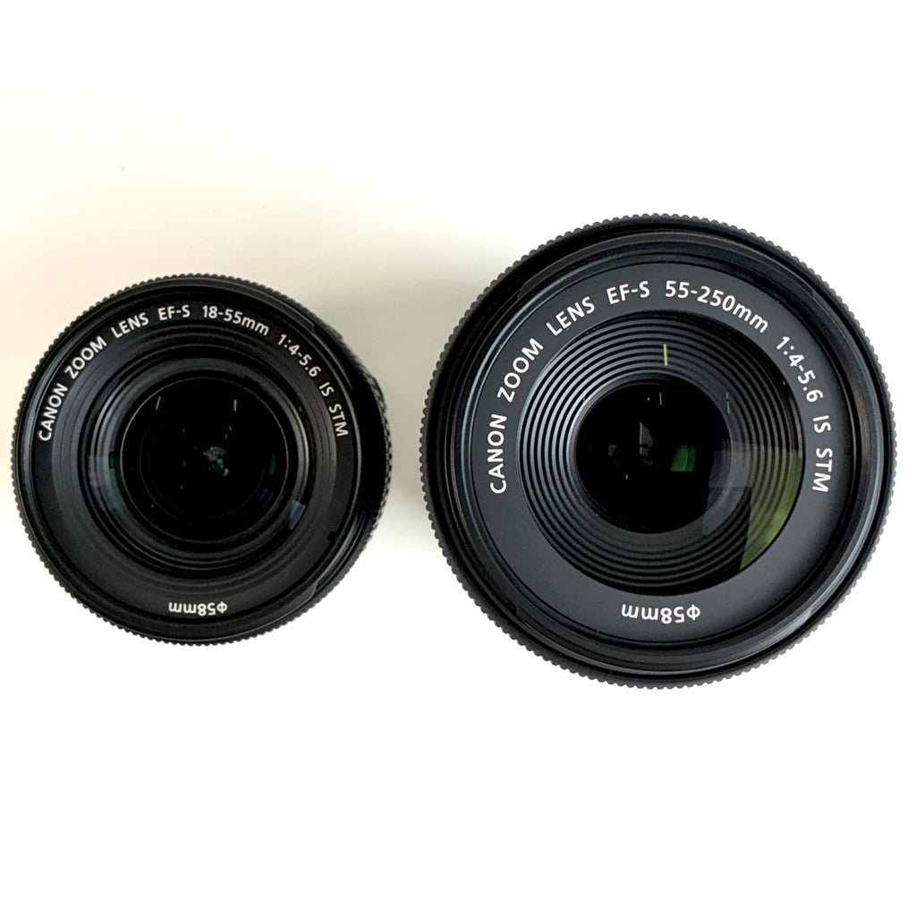 キヤノン Canon EOS Kiss X10 ダブルズームキット ブラック デジタル 一眼レフカメラ 【中古】cambb