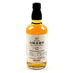 【東京都内限定お届け】 サントリー SUNTORY 山崎蒸溜所 12年 WATAMI ファウンダーズ チョイス 660ml 国産ウイスキー 【古酒】liqbb