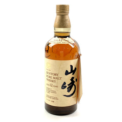 【東京都内限定お届け】 サントリー SUNTORY 山崎 12年 ピュアモルト 特級 760ml 国産ウイスキー 【古酒】liqbb