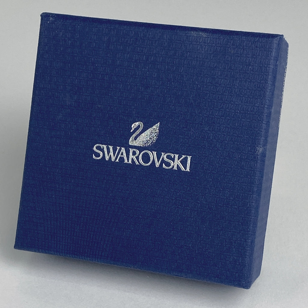 スワロフスキー クリスタル デザイン ピアス スイング ジルコニア ピアス メタル フェイクパール シルバー ホワイト レディース 【中古】bracc