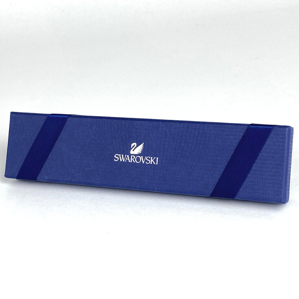 スワロフスキー クリスタル デザイン ブレスレット 腕輪 ジルコニア ブレスレット メタル シルバー レディース 【中古】bracc