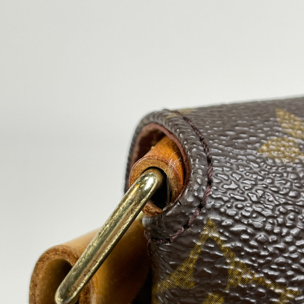 ルイ・ヴィトン ミュゼット 斜め掛け ショルダーバッグ モノグラム ブラウン M51256 レディース 【中古】brbag