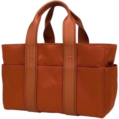 エルメス アカプルコ PM トートバッグ Hロゴ ハンドバッグ トワルシェブロン オレンジ レディース 【中古】brbag