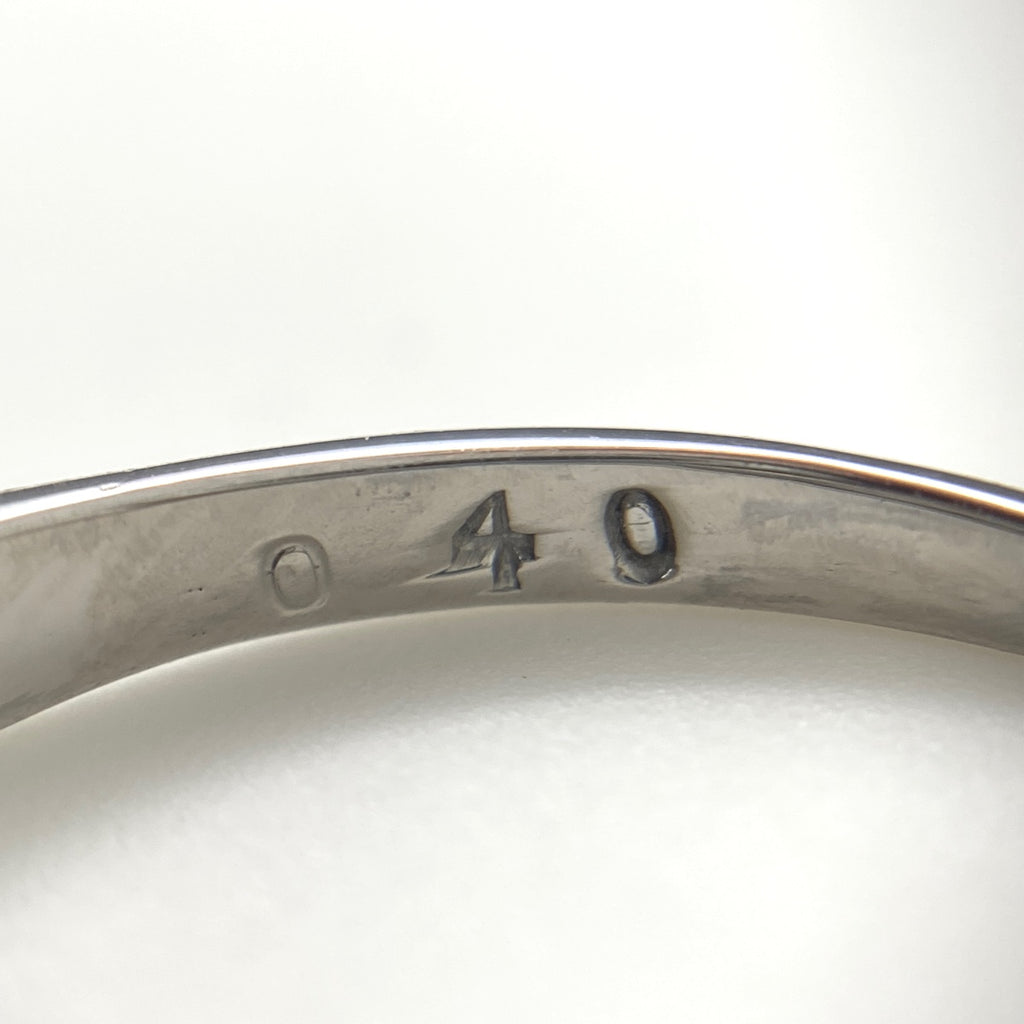 メレダイヤ デザインリング プラチナ 指輪 リング 10号 Pt900 ダイヤモンド レディース 【中古】nbjwl