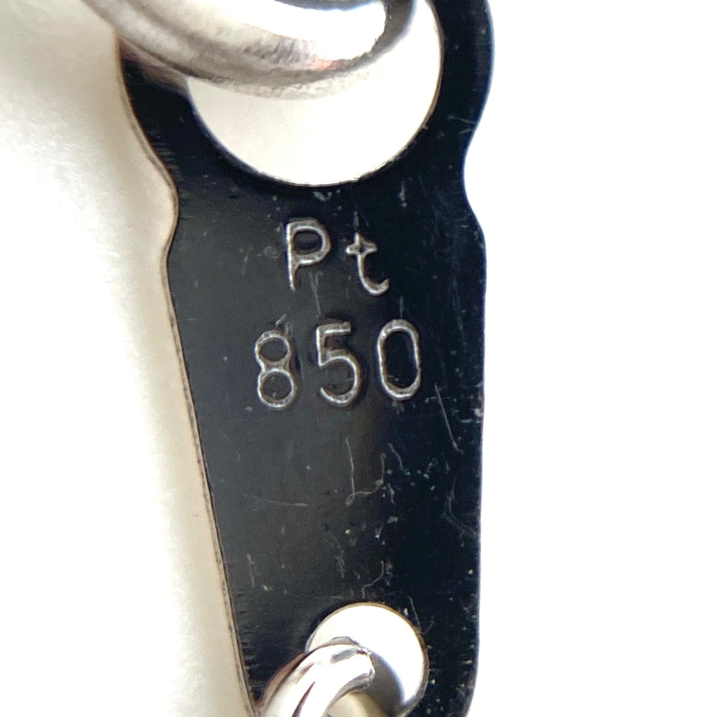 メレダイヤ デザインネックレス プラチナ ペンダント ネックレス Pt850 ダイヤモンド レディース 【中古】nbjwl