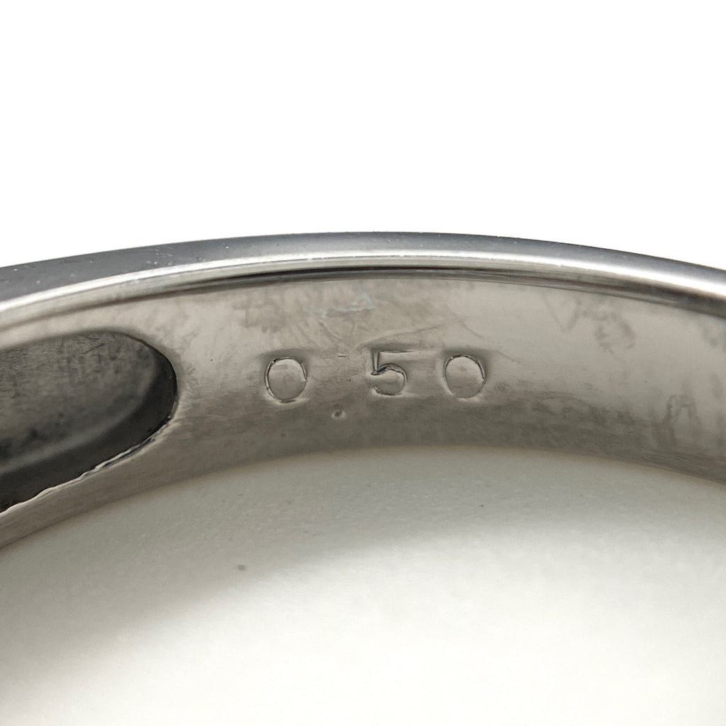 メレダイヤ デザインリング プラチナ 指輪 リング 12号 Pt900 ダイヤモンド レディース 【中古】nbjwl