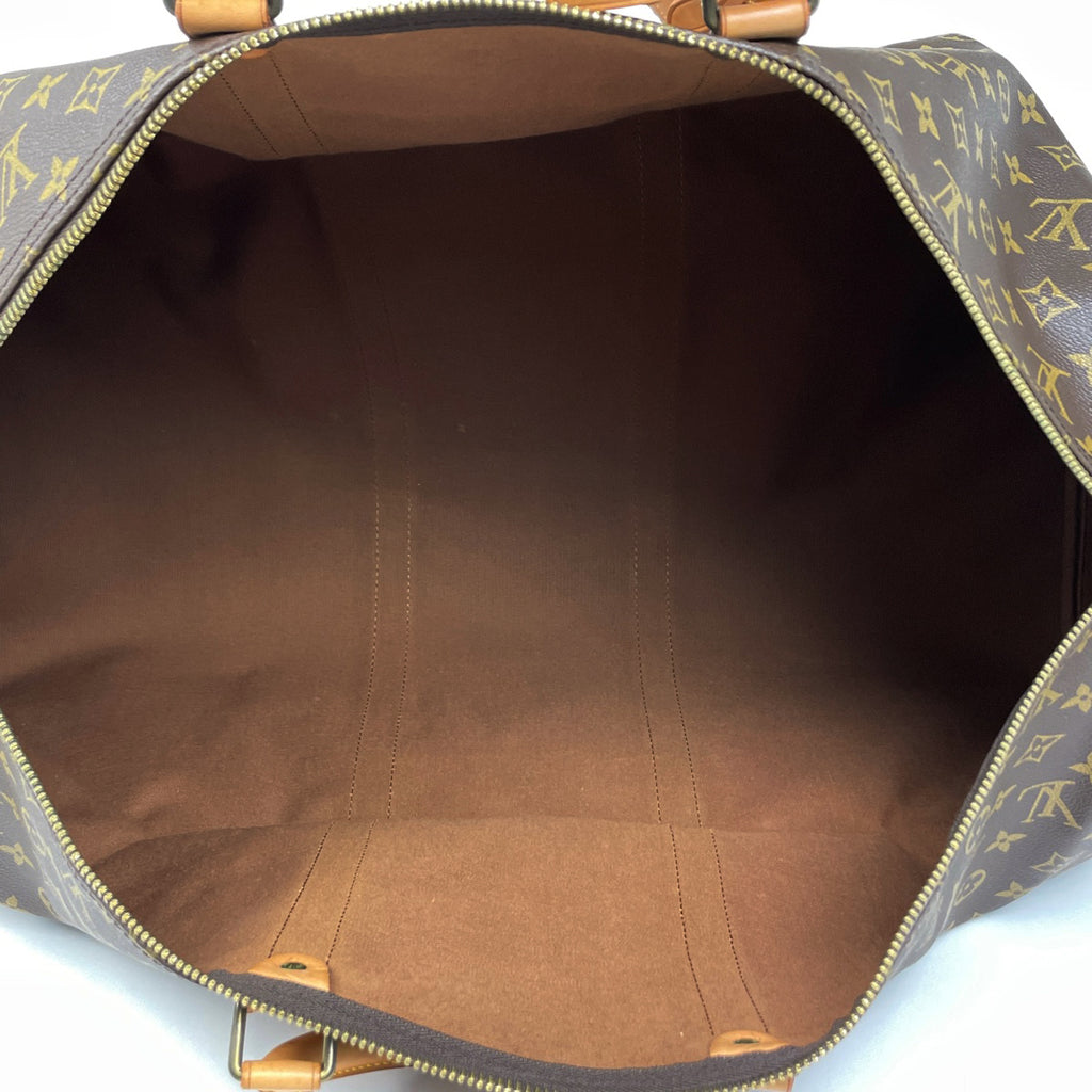 ルイ・ヴィトン キーポル 60 ハンドバッグ 旅行 出張 ビジネス ボストンバッグ モノグラム ブラウン M41422 レディース 【中古】brbag