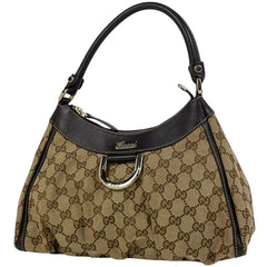 グッチ GG柄 ショルダーバッグ アビー ワンショルダー ハンドバッグ ショルダーバッグ GGキャンバス ベージュ ブラウン 190525 レディース 【中古】brbag