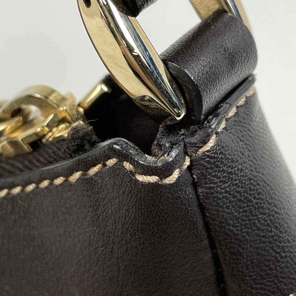 グッチ GG柄 ショルダーバッグ アビー ワンショルダー ハンドバッグ ショルダーバッグ GGキャンバス ベージュ ブラウン 190525 レディース 【中古】brbag