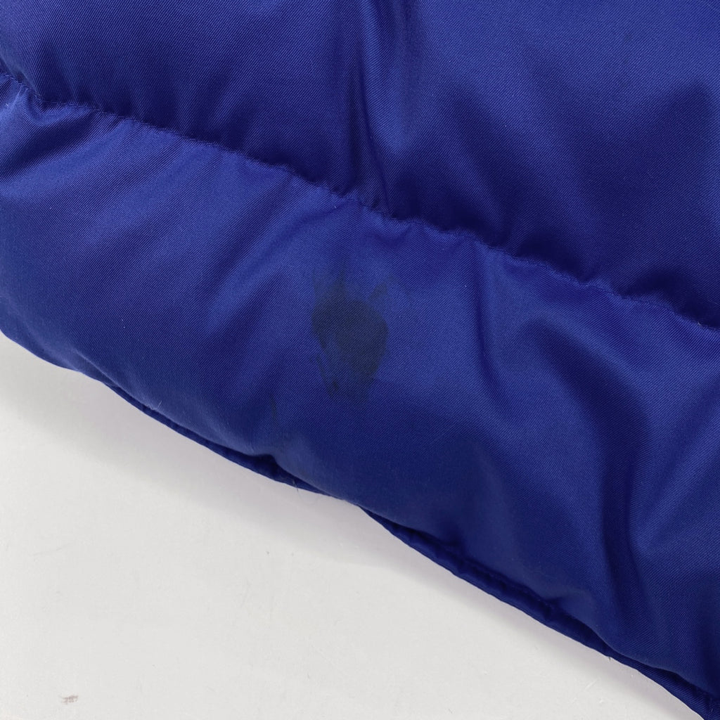 ジバンシィ ロゴボタン ダウンコート ジップアップ 防寒 アウター ダウンコート ブルー レディース 【中古】brapp