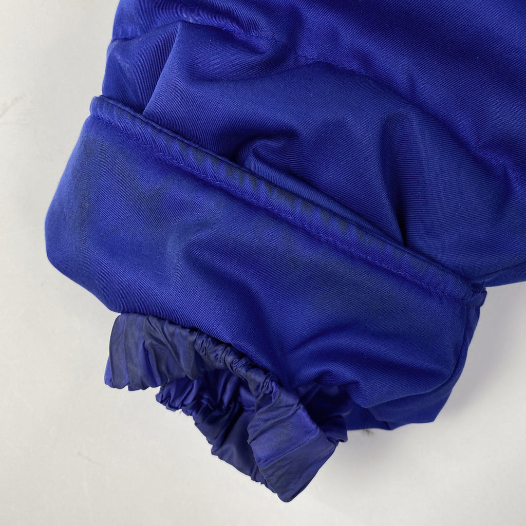 ジバンシィ ロゴボタン ダウンコート ジップアップ 防寒 アウター ダウンコート ブルー レディース 【中古】brapp