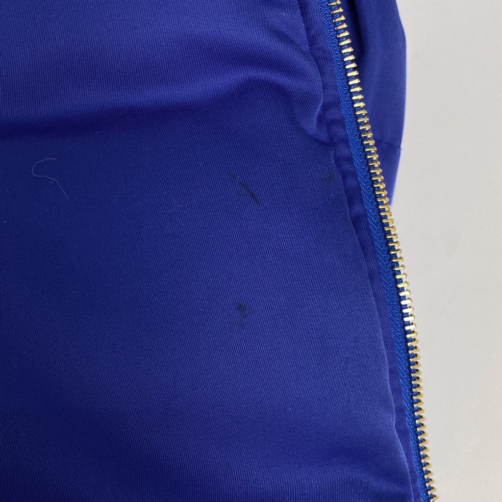 ジバンシィ ロゴボタン ダウンコート ジップアップ 防寒 アウター ダウンコート ブルー レディース 【中古】brapp