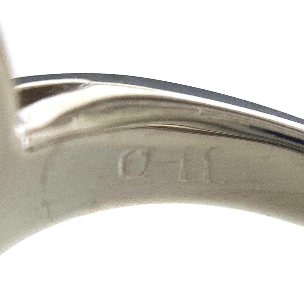 オパール デザインリング プラチナ メレダイヤ 指輪 リング 11.5号 Pt900 オパール ダイヤモンド レディース 【中古】nbjwl