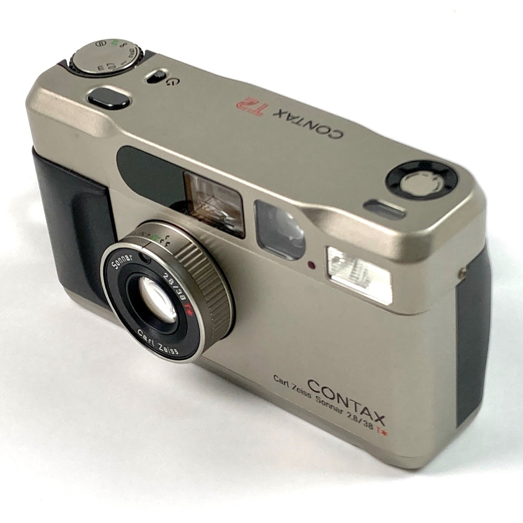 コンタックス CONTAX T2 D チタンシルバー フィルム コンパクトカメラ 【中古】cambb