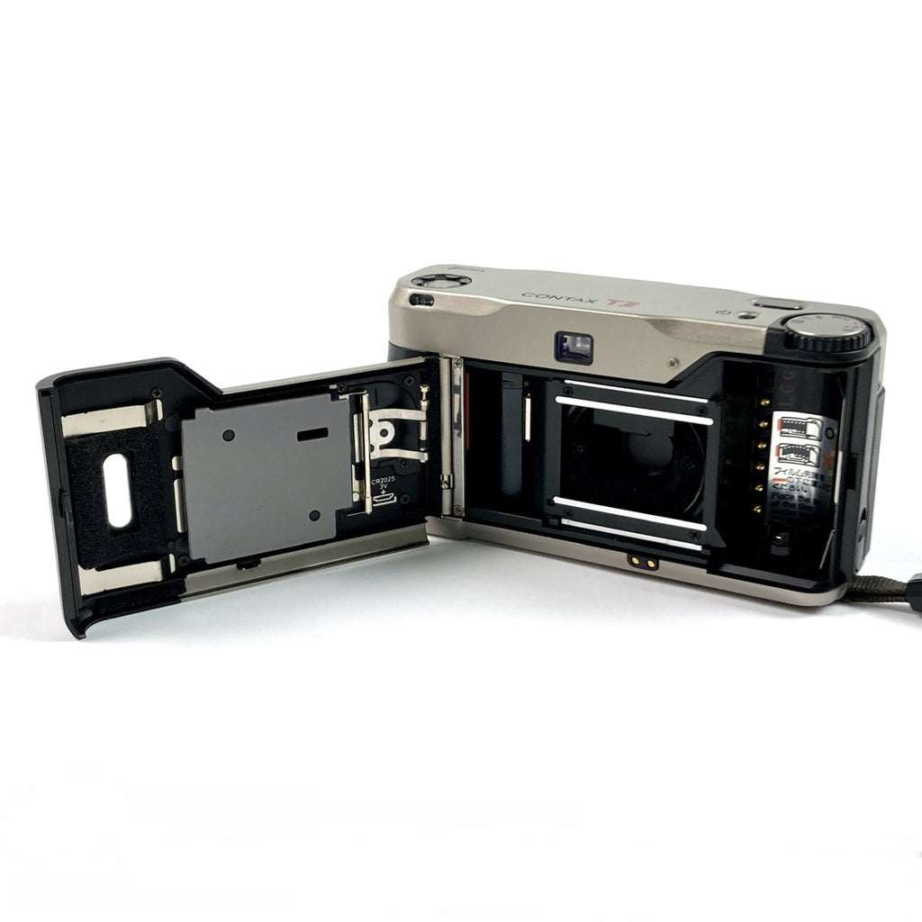 コンタックス CONTAX T2 D チタンシルバー フィルム コンパクトカメラ 【中古】cambb