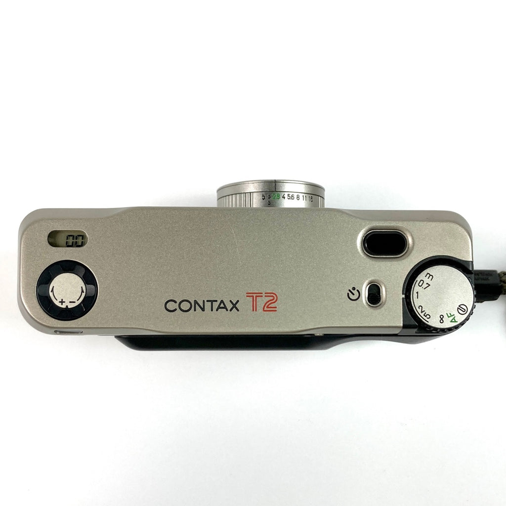 コンタックス CONTAX T2 D チタンシルバー フィルム コンパクトカメラ 【中古】cambb