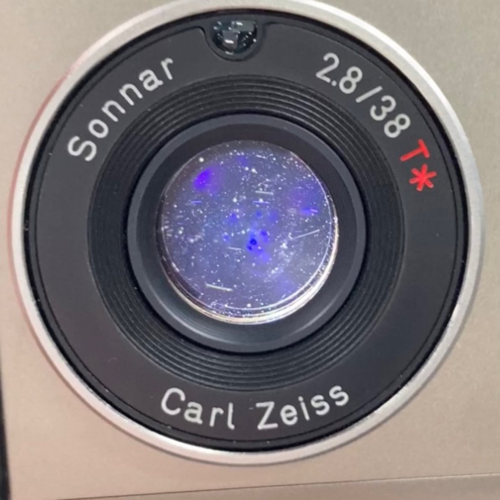 コンタックス CONTAX T2 D チタンシルバー フィルム コンパクトカメラ 【中古】cambb