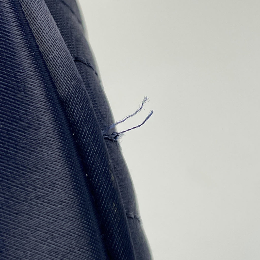 イヴ・サンローラン ロゴ ハンドバッグ YSL ボストンバッグ ハンドバッグ ナイロン ネイビー レディース 【中古】brbag