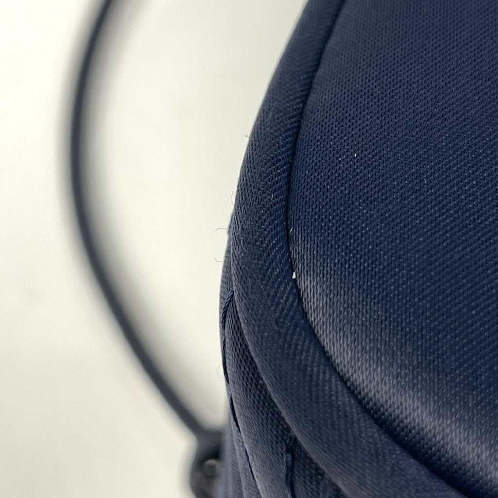 イヴ・サンローラン ロゴ ショルダーバッグ YSL 斜め掛け ショルダーバッグ ナイロン ネイビー レディース 【中古】brbag