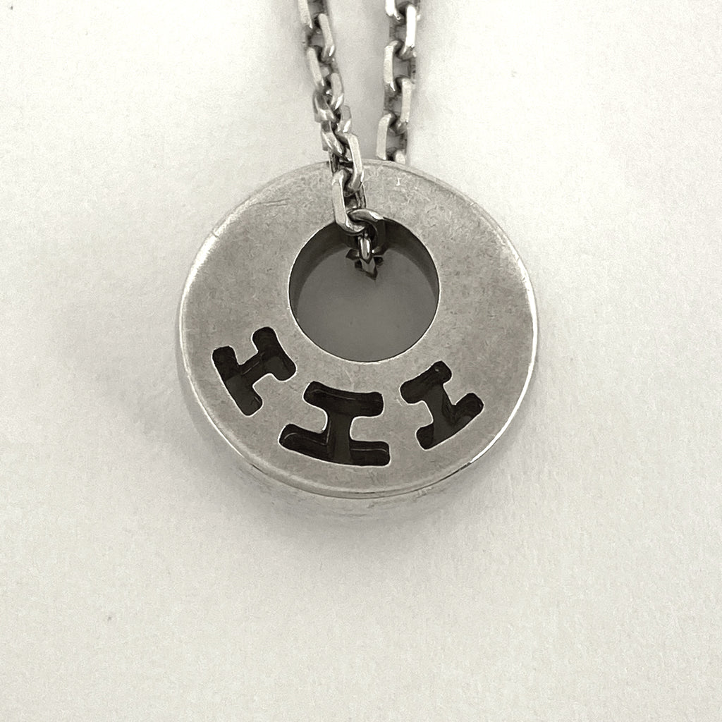 エルメス クラルテ ネックレス Hロゴ ネックレス シルバー925 シルバー レディース 【中古】bracc