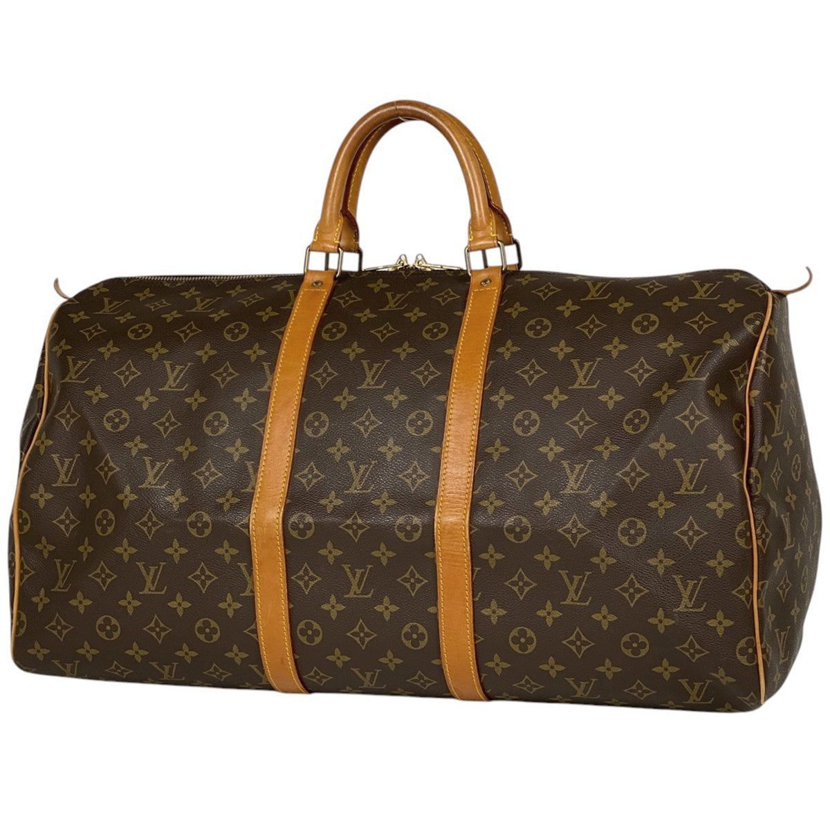 ビィトンボストンバッグキーポル55 バイセル公式】ルイ・ヴィトン キーポル 55 ハンドバッグ 旅行 出張