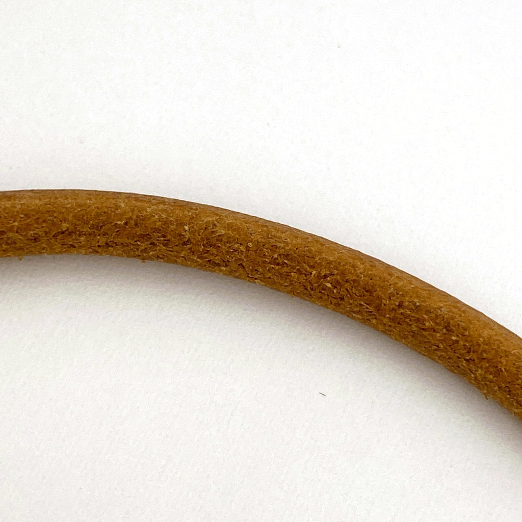 エルメス ジャンボ ブレスレット 腕輪 フック ブレスレット GP レザー ゴールド ブラウン レディース 【中古】bracc