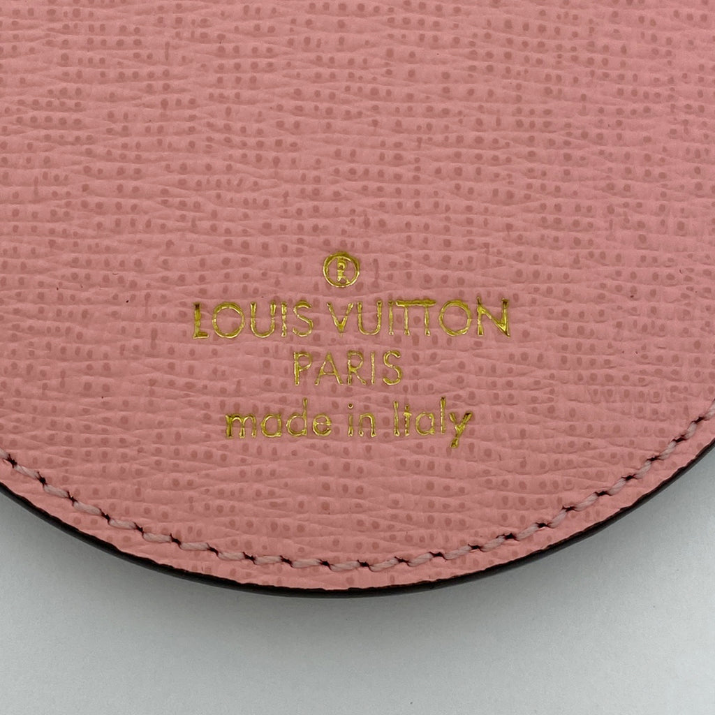 ルイ・ヴィトン ポルトクレ ジャングルドット キーホルダー キーリング バッグチャーム キーホルダー モノグラム ブラウン ピンク M42596 レディース 【中古】brbag