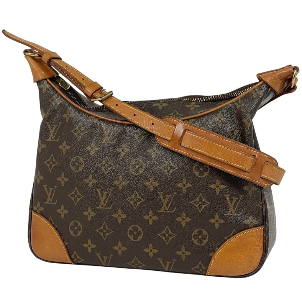 ルイ・ヴィトン ブローニュ 30 肩掛け ショルダーバッグ モノグラム ブラウン M51265 レディース 【中古】brbag