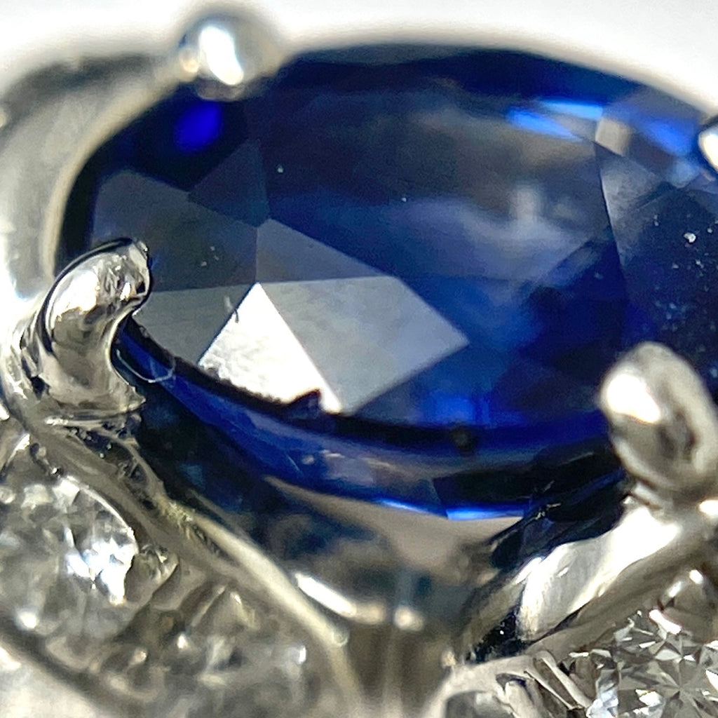 ポーラ PT900 サファイア リング プラチナ 12.5号 0.45ct レディース 中古 brjwl