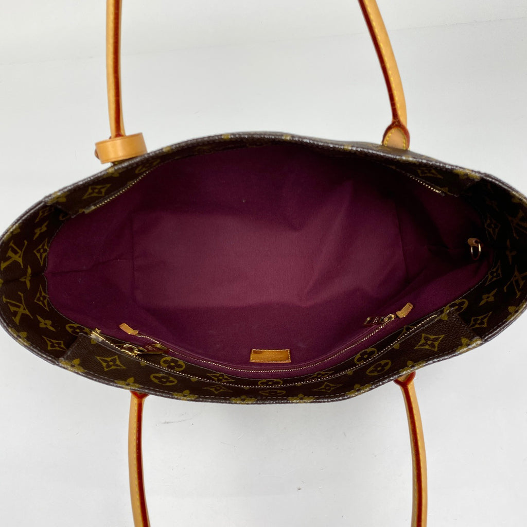 ルイ・ヴィトン ラスパイユ PM ショルダーバッグ 肩掛け トートバッグ モノグラム ブラウン M40608 レディース 【中古】brbag