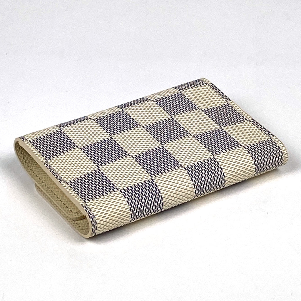 ルイ・ヴィトン ミュルティクレ 6 鍵入れ キーホルダー キーケース ダミエアズール ホワイト N61745 レディース 【中古】brbag