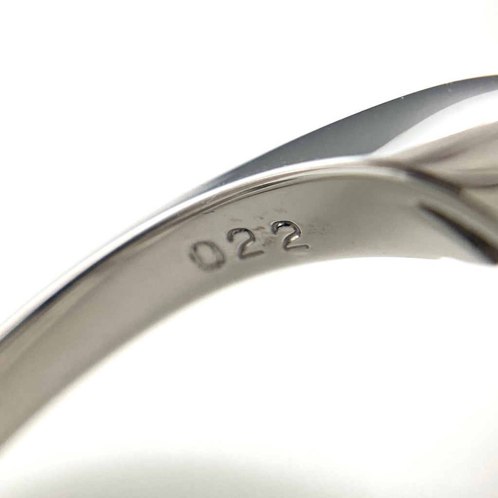 メレダイヤ デザインリング プラチナ 指輪 リング 16.5号 Pt900 ダイヤモンド レディース 【中古】nbjwl