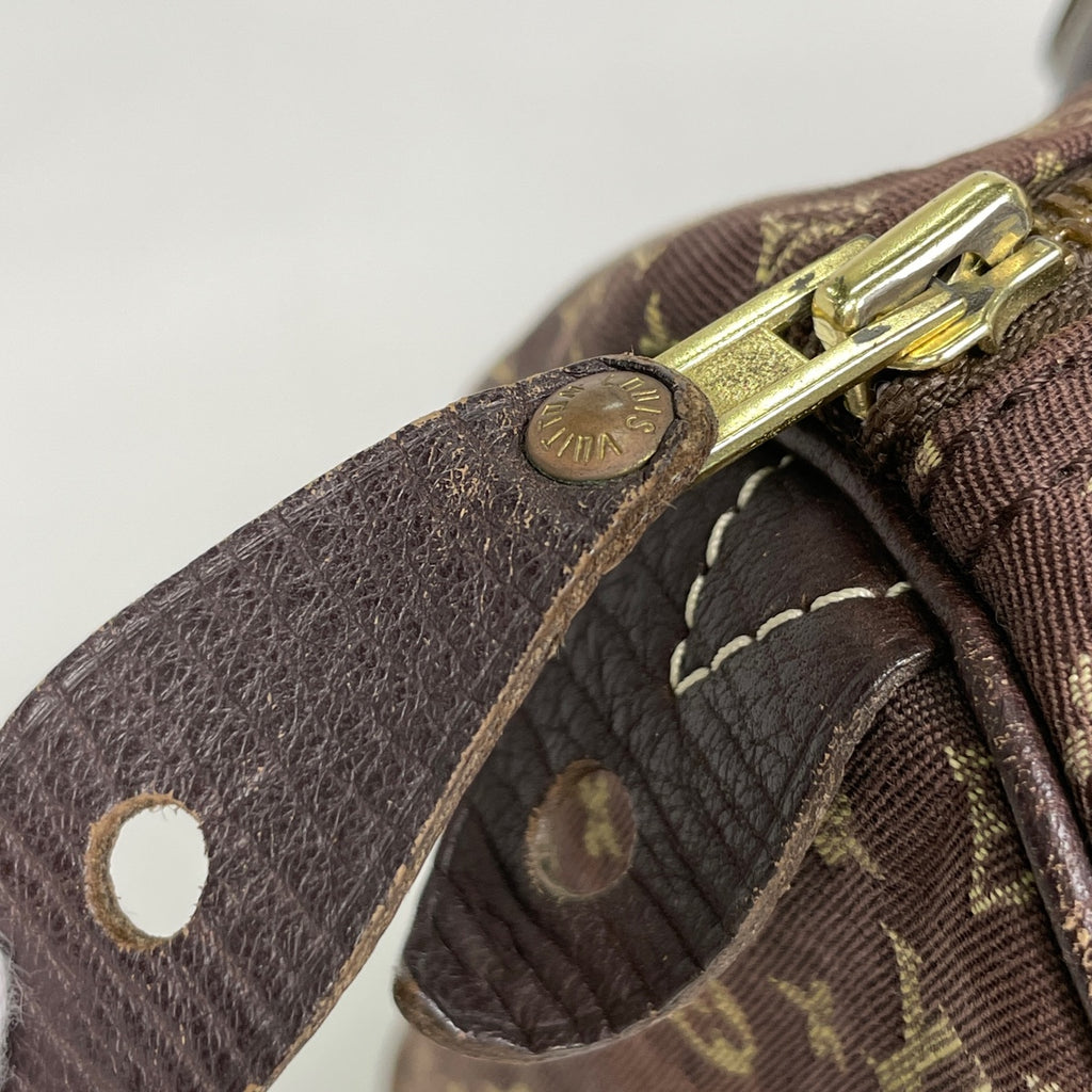 ルイ・ヴィトン スピーディ30 ボストンバッグ ハンドバッグ モノグラムミニラン エベヌ M95224 レディース 【中古】brbag