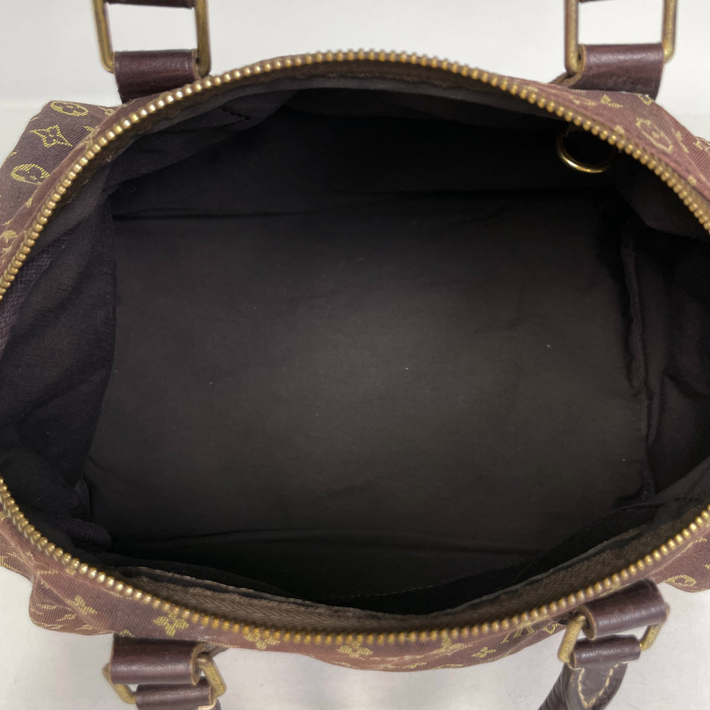 ルイ・ヴィトン スピーディ30 ボストンバッグ ハンドバッグ モノグラムミニラン エベヌ M95224 レディース 【中古】brbag