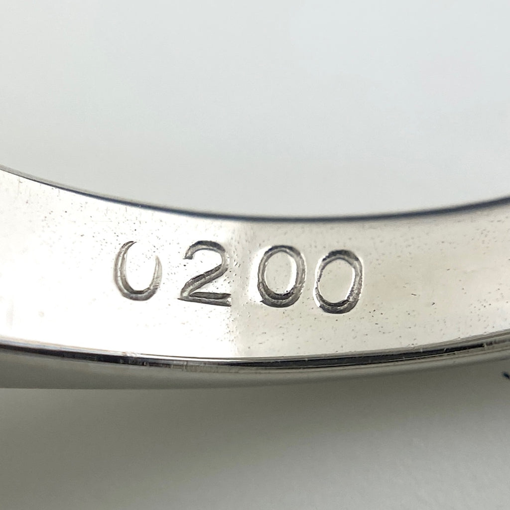 ダイヤモンド デザインリング プラチナ 指輪 リング 9号 Pt900 ダイヤモンド レディース 【中古】nbjwl