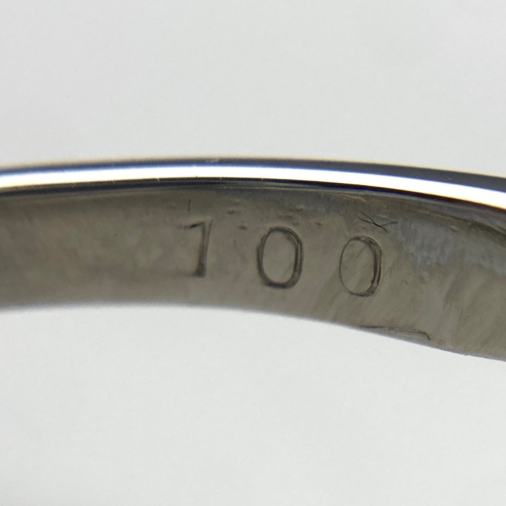 メレダイヤ デザインリング プラチナ 指輪 リング 19.5号 Pt900 ダイヤモンド メンズ 【中古】nbjwl