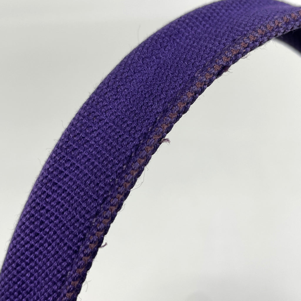 プラダ カナパ トート ロゴ ハンドバッグ トートバッグ キャンバス パープル レディース 【中古】brbag