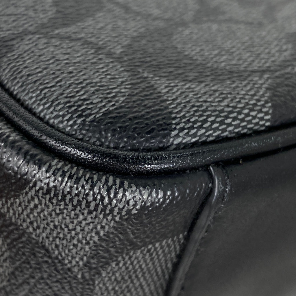 コーチ シグネチャー ショルダーバッグ 斜め掛け ショルダーバッグ コーティングキャンバス ブラック メンズ 【中古】brbag